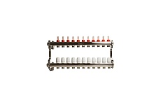 Коллекторная группа VRT 1&quot;х3/4&quot;, евроконус, 11 выходов, c расходомерами 530140