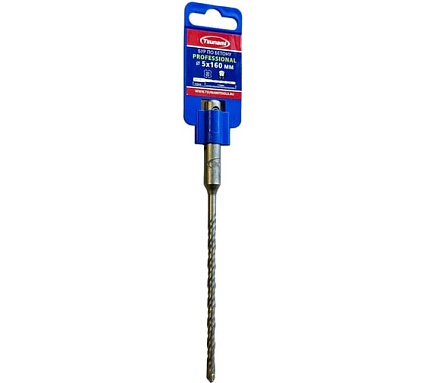 Бур по бетону 5х160/110 мм, SDS-plus PROFESSIONAL Tsunami T10610200005160