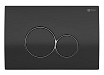 Комплект Point PN48018BC унитаз Меркурий PN41831GM + инсталляция Элемент PN45120 + кнопка Виктория PN44061BC черный матовый/ хром