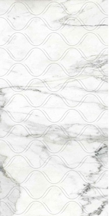 Декор Kerranova Marble Trend Calacatta 30x60 см, K-1001/MR/d01/300x600x10
