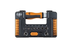 Реверсивная отвертка с набором бит и головок Варяг 86071 (38 предметов) (6/24) тов-211331