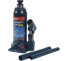 Гидравлический бутылочный домкрат с клапаном в кейсе Megapower 3т выс.подъема 194-372мм M-90304S