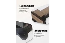 Тиски FORSTIME стальные поворотные с наковальней 10&quot; (250мм) FT-6540110(60290)