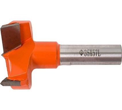 Сверло чашечное (35x57.5 мм; Z=2+2; S=10 мм; LH) ROTIS 442.3557L