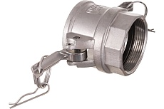 Камлок тип D (розетка внутренняя; 50 мм-2&quot;; резьба BSP; нержавеющая сталь) TITAN LOCK TL200DSS