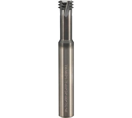 Резьбофреза твердосплавная BSKT 3-витковая М12 шаг 1.75мм AlTiSiN 10х24х75х10мм BSE008S021