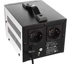 Стабилизатор напряжения Powerman 1ф 0,5 кВА AVS 500 D Black 6015735