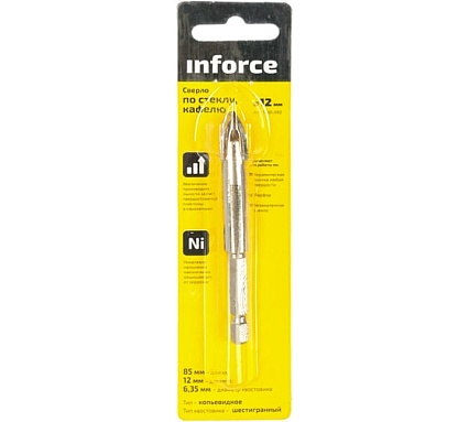 Сверло по стеклу/кафелю (12 мм) Inforce 11-01-092