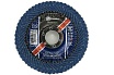 Круг лепестковый U-форма трехсторонний 125x11x22.23 мм, Z60, цирконий EuroCut EC-FU125Z60