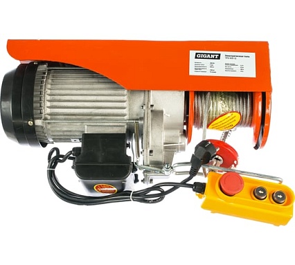 Электрическая таль 600/1200кг 12м Gigant TFS-600-12