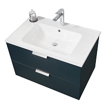 Тумба с раковиной Orans BC-0901-800 80 см Matt Ocean Blue