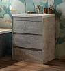 Мебель для ванной Art&Max Family 58 см напольная, Cemento Veneto