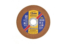 Диск отрезной по металлу и нержавеющей стали 125х1.0х22 мм, Ceramic 10x KATANA KUBIS 07-00-8121