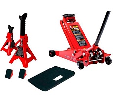 Подкатной гидравлический домкрат Aist 3 т 95-560 мм в наборе 67905710GM 00-00009853