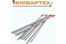 Электроды вольфрамовые Инсвартех WT-20, красные, 10 шт в пенале, d1.6 мм IST0027