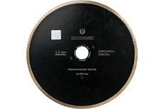 Диск алмазный сплошной 200х25.4х1.2 мм по керамике Kronger KU200230