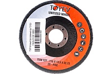 Круг нетканый прессованный TUW (115x22x13.5 мм; 2SF) Toyev 005021