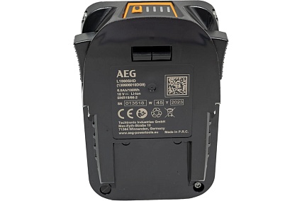 Аккумулятор L1860SHD 18В, 6 Ач AEG 4935480049