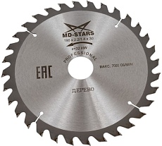 Пильный диск Профессионал 190х30 мм, 32Т, дерево MD-STARS PPD1903230