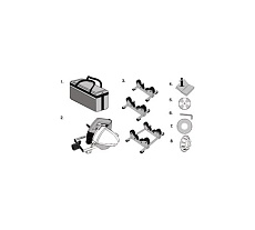 Аккумуляторный труборез для пластиковых труб Exact PipeCut P400 Battery 7048117