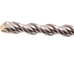 Бур по бетону, двойная спираль, Cobalt W-tip (16x600 мм; SDS PLUS) Denzel 705042