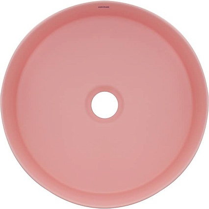 Раковина AQUAme AQM5012MP 35.5 см розовый матовый