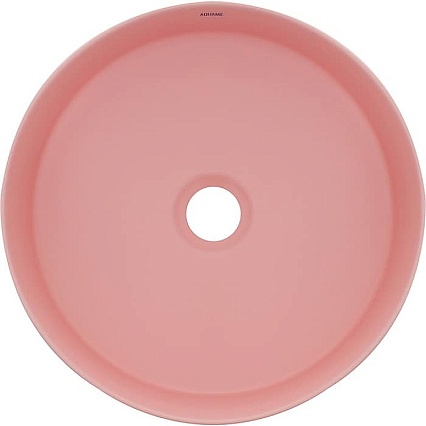 Раковина AQUAme AQM5012MP 35.5 см розовый матовый