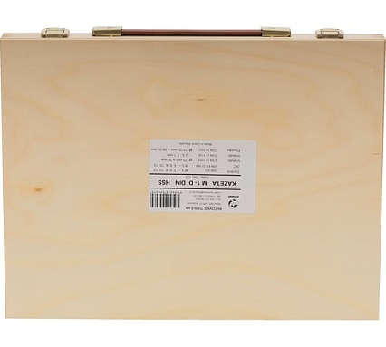 Набор метчиков и плашек Bucovice Tools M1-D M3-M12 HSS 34пр 340122