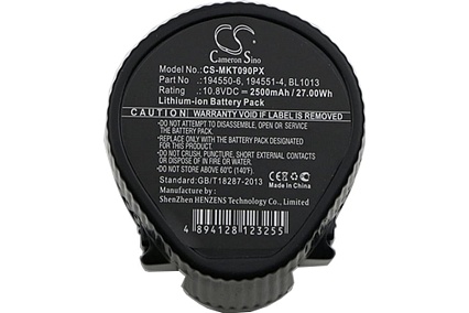 Аккумулятор CS-MKT090PX для MAKITA /p/n: 194550-6, 194551-4, BL1013/, 2.5Ah 10,8V/ Cameron Sino P102.00059