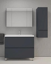 Мебель для ванной Style Line Манхэттен 100 см напольная, графит