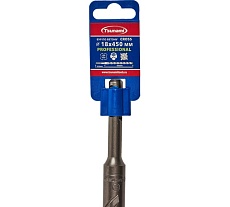 Бур по бетону Tsunami PROFESSIONAL Cross 18х450/400 мм, SDS-plus T10610300018450