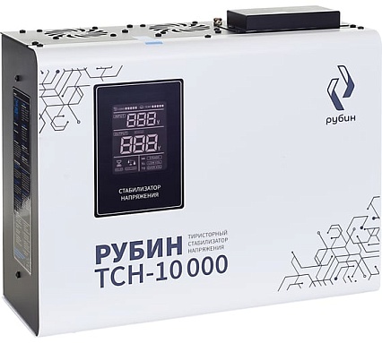 Стабилизатор напряжения однофазный Рубин ТСН 10 000 (10000ВА) РЭ-ТСН 10000