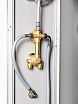 Душевая кабина WeltWasser WW500 WERRA XL 902 90x90 хром, прозрачное 10000014047