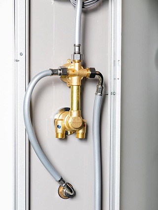 Душевая кабина WeltWasser WW500 WERRA XL 902 90x90 хром, прозрачное 10000014047