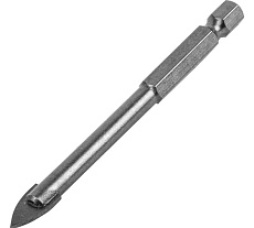 Сверло по керамической плитке и стеклу 8 мм, 6-гранный хвостовик Matrix 72837