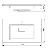 Раковина Style Line Line 80 см белый СС-00002454