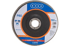 Круг лепестковый торцевой КЛТ (150х22.23 мм; P80) EDGE by PATRIOT 819010011