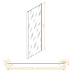 Боковая стенка RGW Z-050-2Gr 60x195 серый 352205206-110