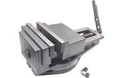 Станочные тиски TORNERI с открытым винтом поворотные L губок 200 мм, серия QB200 045769