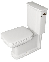 Унитаз-компакт Kerasan Waldorf 411701/417901 с ручкой, бронза