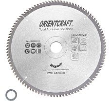 Диск пильный по мультиматериалам Orientcraft 255х30/20мм, 100Z 10092255100