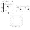 Кухонная мойка Point Арбель PN3001B 51 см черный