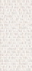 Плитка Cersanit Pudra мозаика бежевая 20x44 см, PDG013