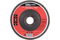 Круг лепестковый торцевой (125х22.23 мм; Р100) Redverg 6624176