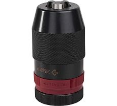 Патрон быстрозажимной с фиксирующим кольцом Эксперт (0.1-16 мм; B16) для станков Зубр 29088-16