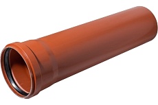 Труба для наружной канализации Дигор Эконом диаметр 110 мм, L-3000 мм, толщина стенки 3 SEPI110S30L3000EC