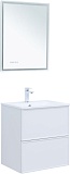 Мебель для ванной Aquanet Арт 60 см белый матовый