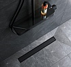Душевой лоток Am.Pm MasterFlow W01SC-U11-060-04BM 60 см, комб.затвор, решетка под плитку, черный матовый