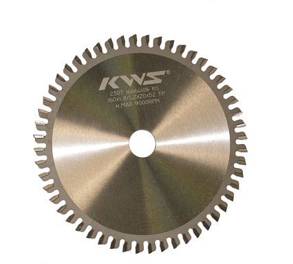 Диск пильный KWS погружной 160*20*1.8*52T TP (Sample) К5 TCNKE0020