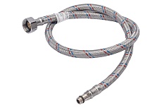 Подводка для смесителей СТМ сталь, 1/2xM10x80 см., короткий штуцер CWFSS080